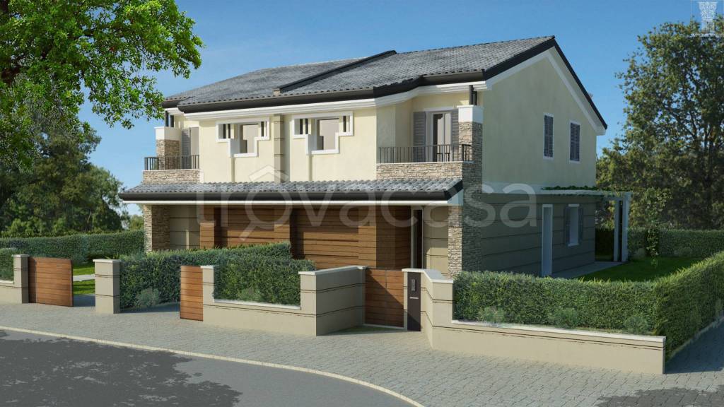casa indipendente in vendita a Borgo Mantovano in zona Pieve di Coriano