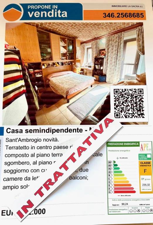 casa indipendente in vendita a Sant'Ambrogio di Torino