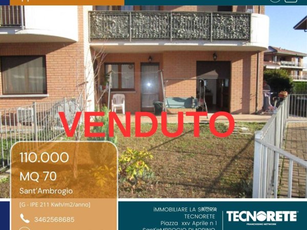 appartamento in vendita a Sant'Ambrogio di Torino