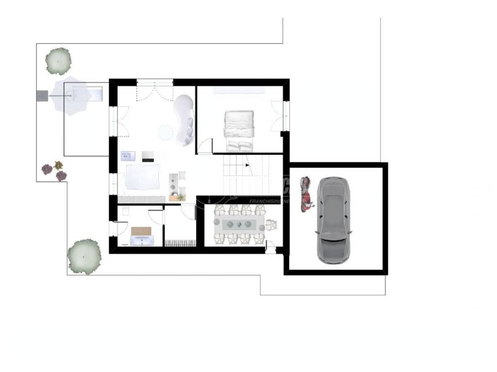 casa indipendente in vendita a Santena