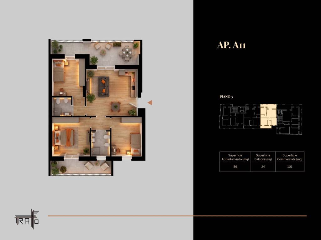 appartamento in vendita a Settimo Torinese