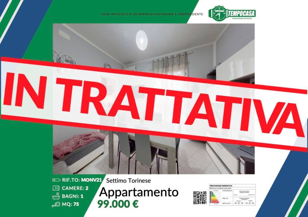 appartamento in vendita a Settimo Torinese