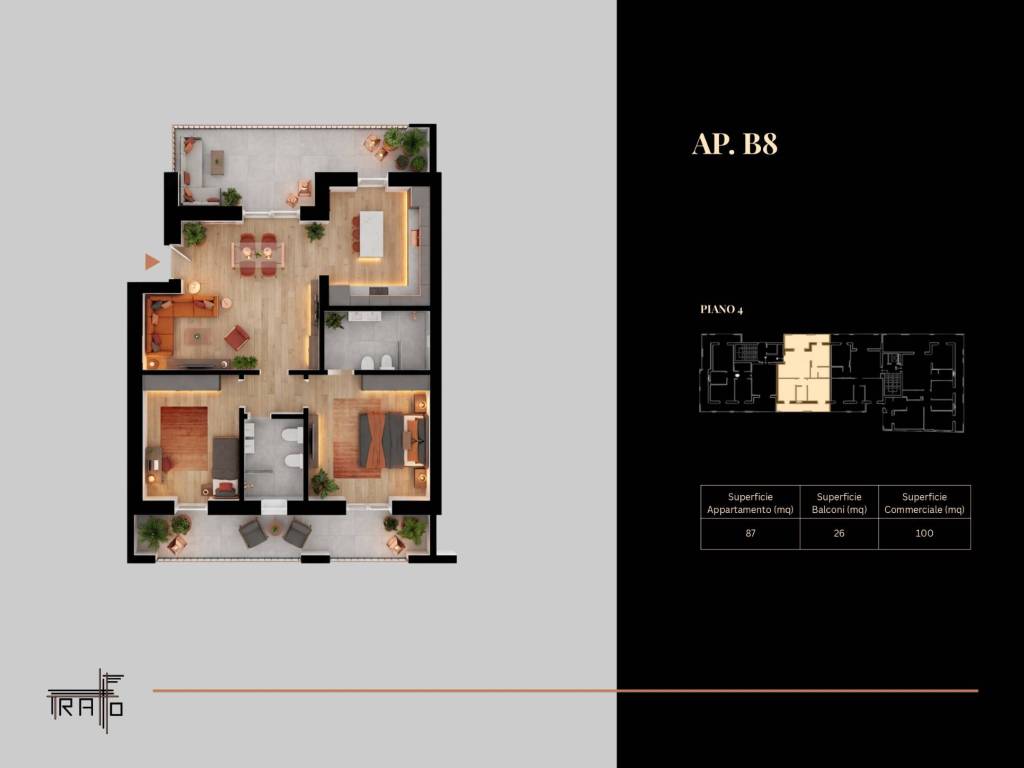 appartamento in vendita a Settimo Torinese