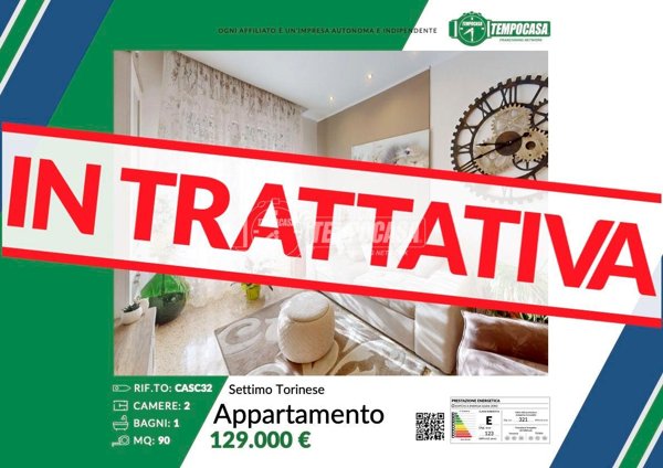 appartamento in vendita a Settimo Torinese