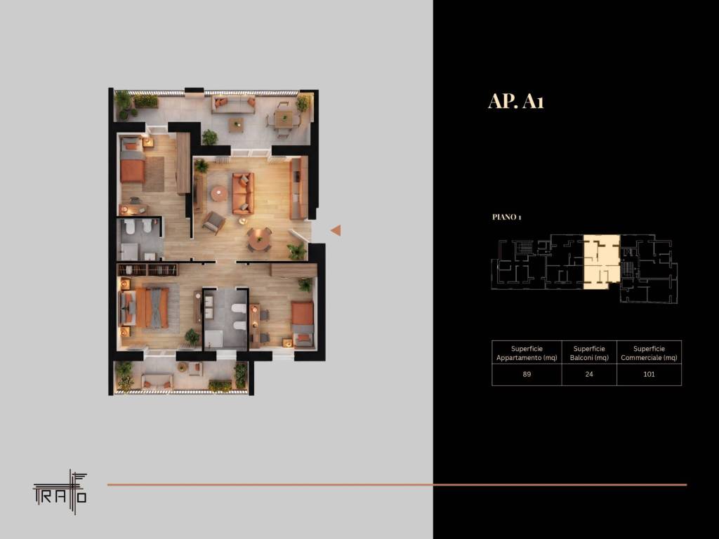 appartamento in vendita a Settimo Torinese