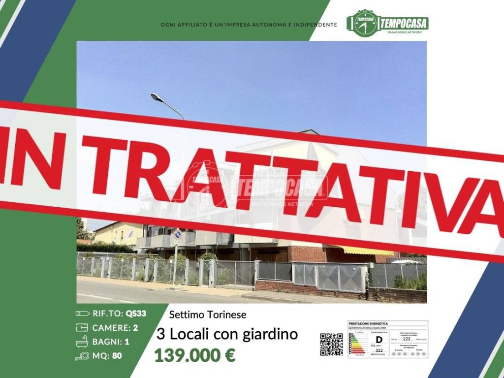 appartamento in vendita a Settimo Torinese