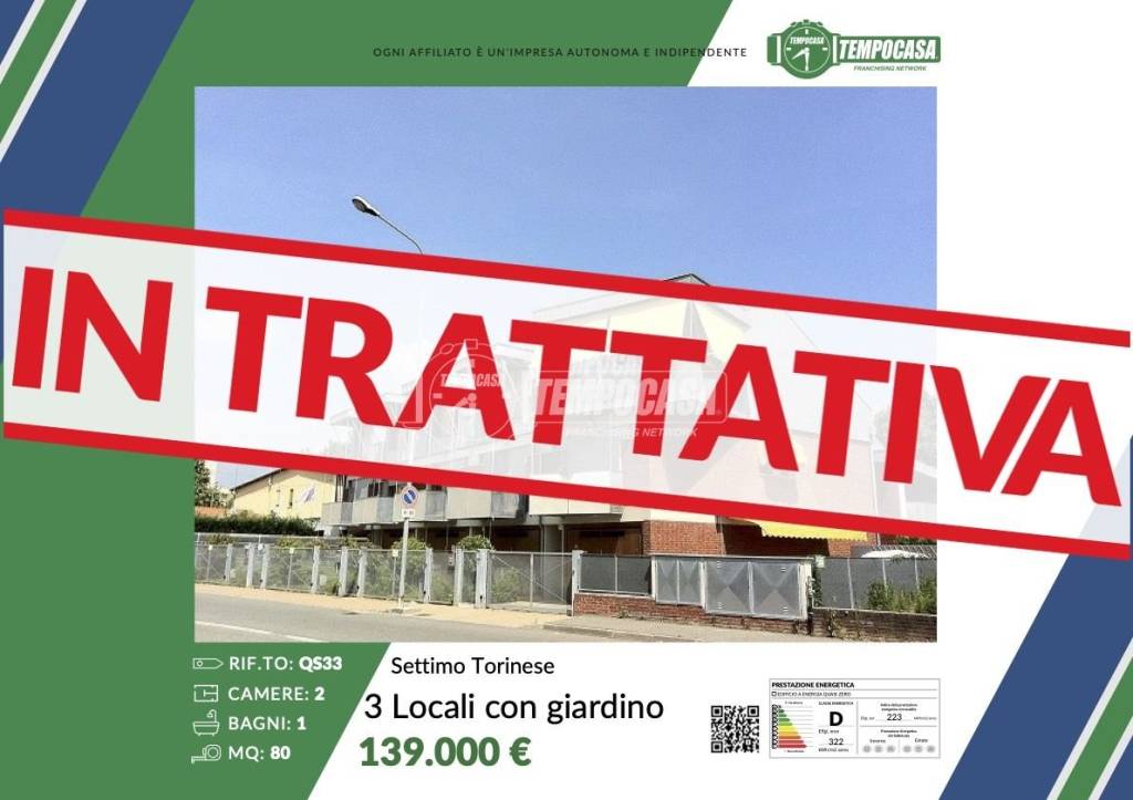 appartamento in vendita a Settimo Torinese