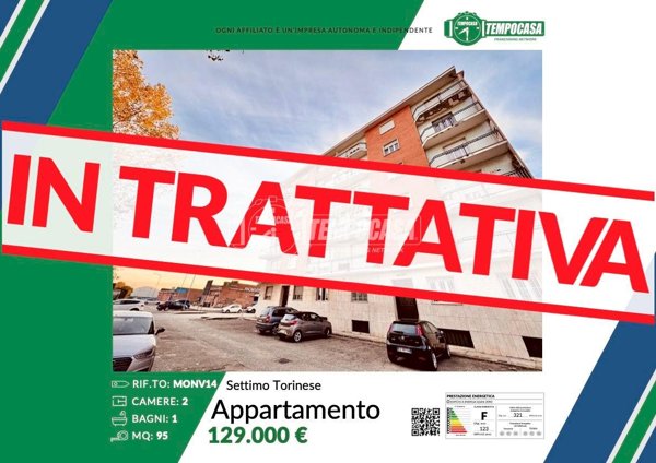 appartamento in vendita a Settimo Torinese