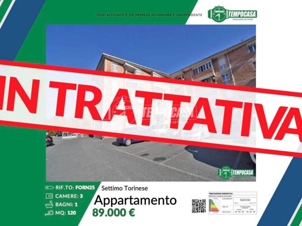 appartamento in vendita a Settimo Torinese