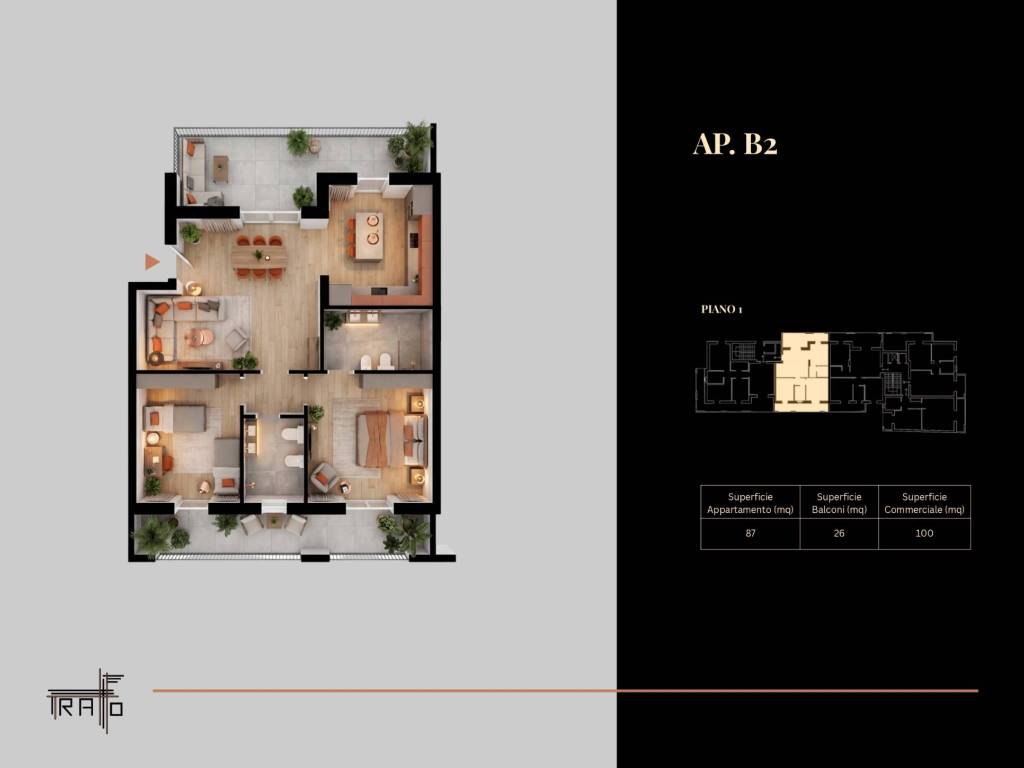 appartamento in vendita a Settimo Torinese