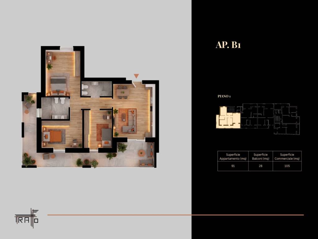 appartamento in vendita a Settimo Torinese