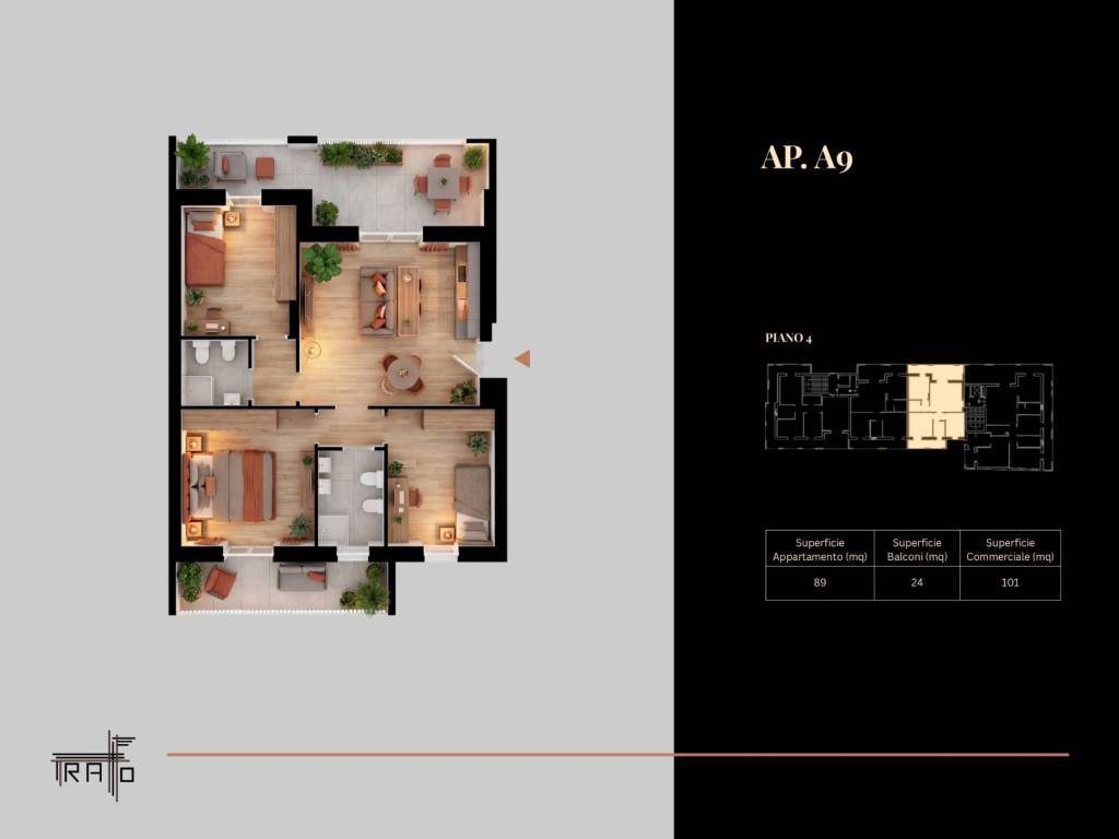 appartamento in vendita a Settimo Torinese