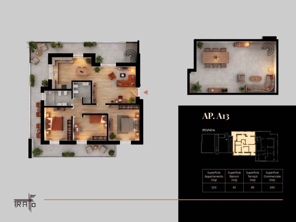 appartamento in vendita a Settimo Torinese