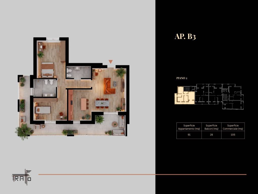 appartamento in vendita a Settimo Torinese