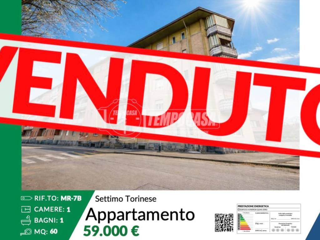 appartamento in vendita a Settimo Torinese in zona Le Villette