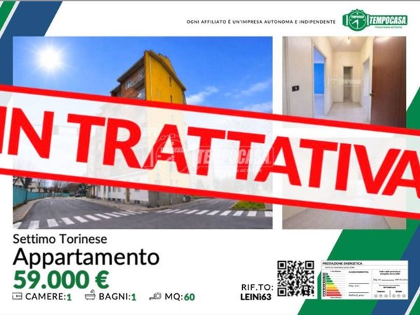 appartamento in vendita a Settimo Torinese in zona Olimpia