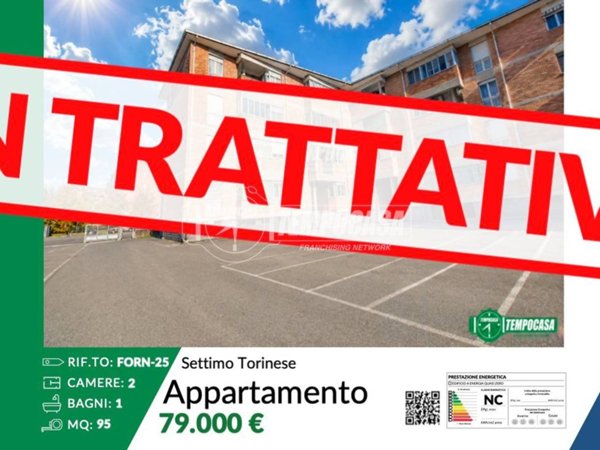 appartamento in vendita a Settimo Torinese in zona Le Villette