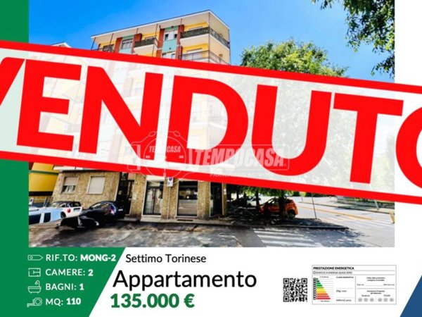 appartamento in vendita a Settimo Torinese in zona Le Villette