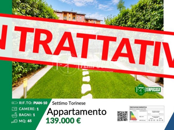 appartamento in vendita a Settimo Torinese in zona Le Villette