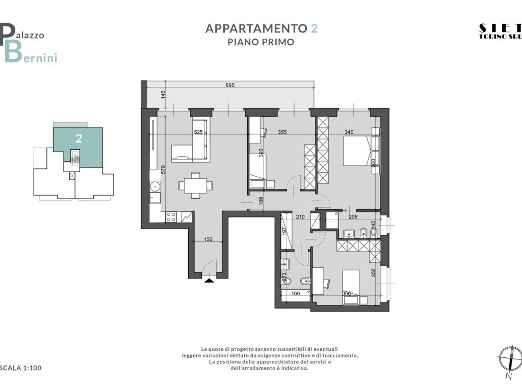 appartamento in vendita a Torino in zona Campidoglio