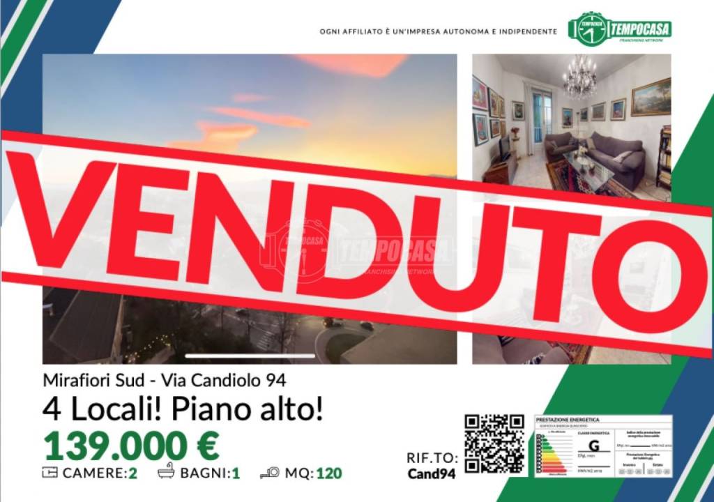 appartamento in vendita a Torino in zona Mirafiori Sud