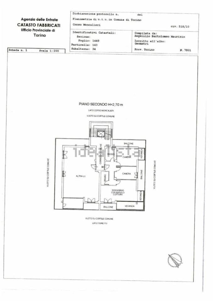 appartamento in vendita a Torino in zona Borgo Po