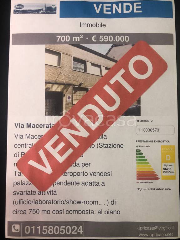 ufficio in vendita a Torino in zona Borgata Vittoria