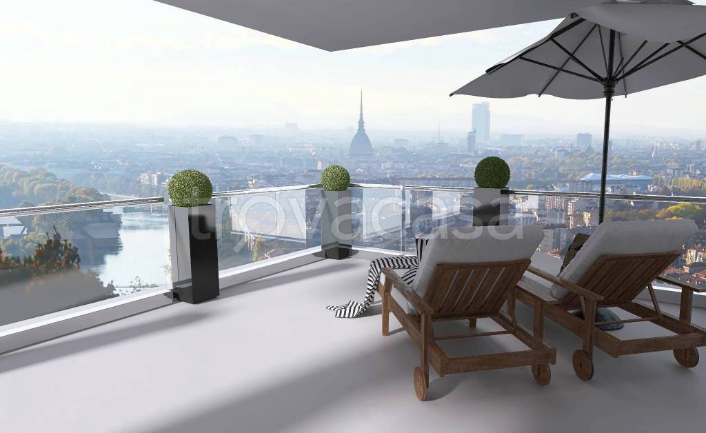 casa indipendente in vendita a Torino in zona Madonna del Pilone