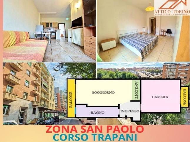 appartamento in vendita a Torino in zona Borgo San Paolo
