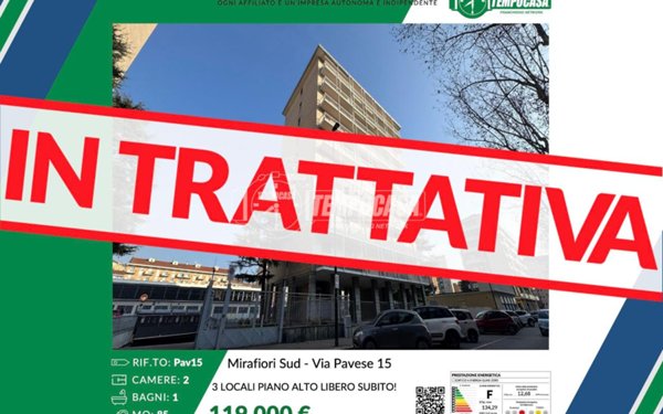 appartamento in vendita a Torino in zona Mirafiori Sud