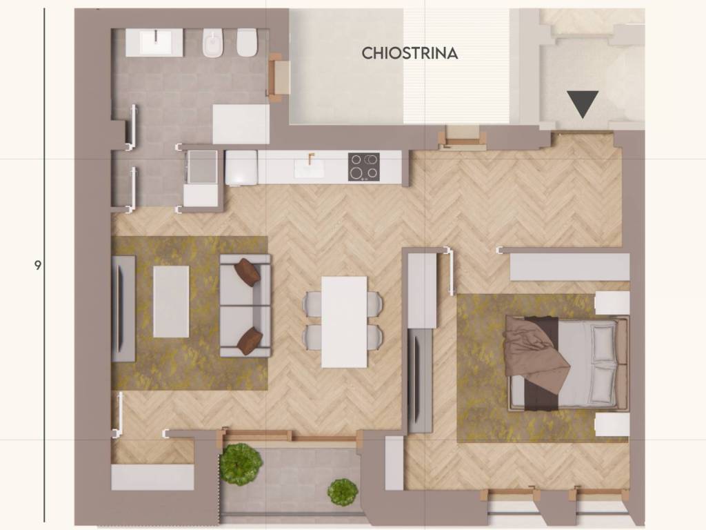 appartamento in vendita a Torino in zona San Donato