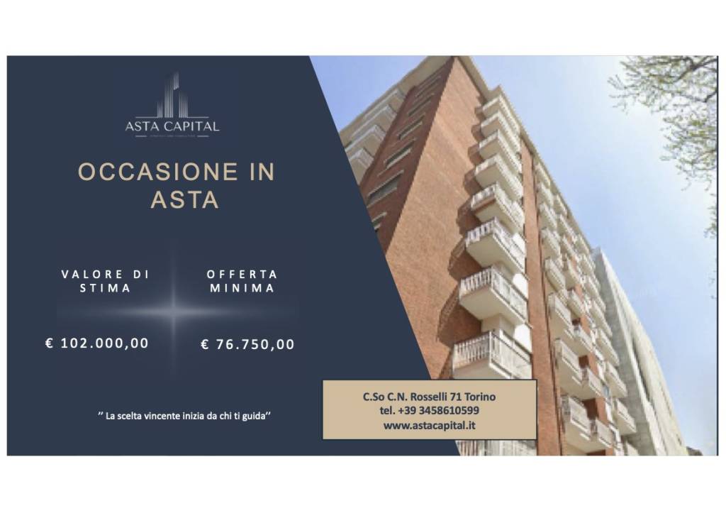appartamento in vendita a Torino