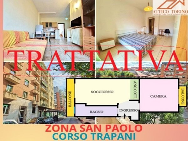 appartamento in vendita a Torino in zona Borgo San Paolo