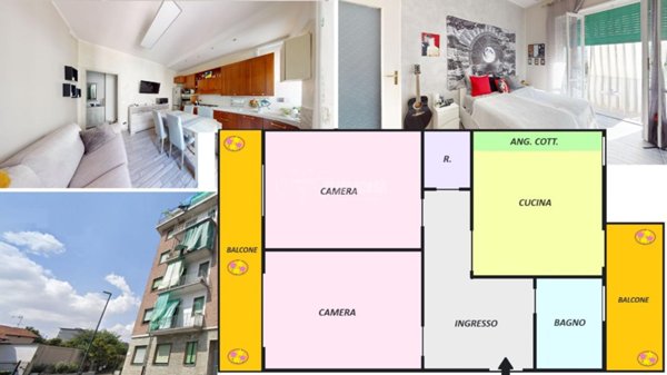 appartamento in vendita a Torino in zona Barriera di Milano