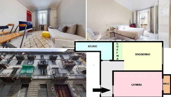 appartamento in vendita a Torino in zona Aurora