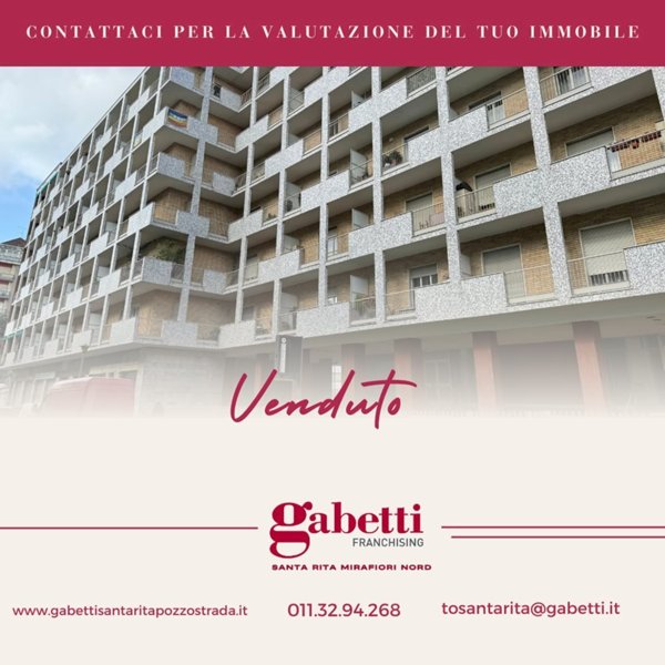 appartamento in vendita a Torino in zona Santa Rita