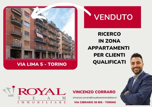 appartamento in vendita a Torino in zona Santa Rita