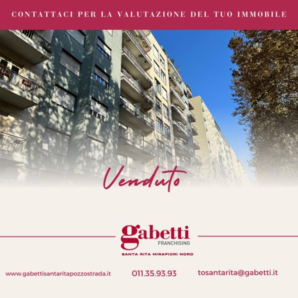 appartamento in vendita a Torino in zona Santa Rita