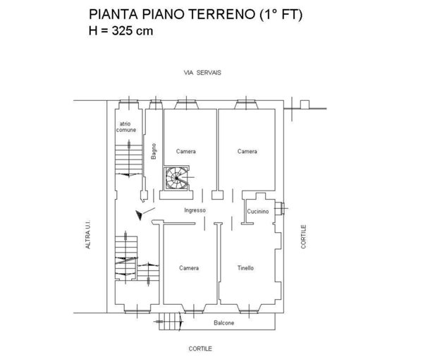 appartamento in vendita a Torino in zona Parella