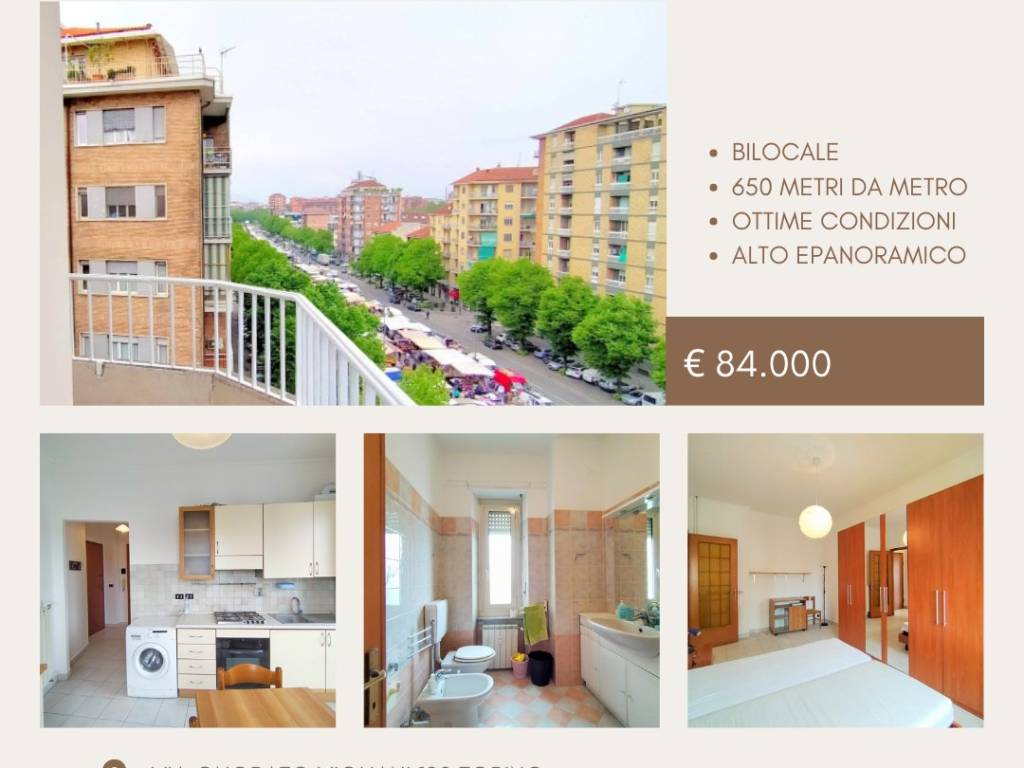 appartamento in vendita a Torino in zona Mirafiori Sud