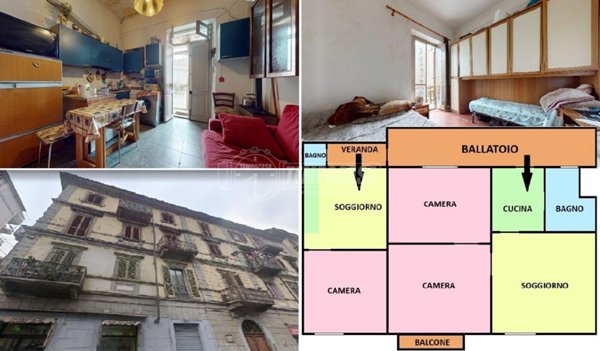 appartamento in vendita a Torino in zona Aurora