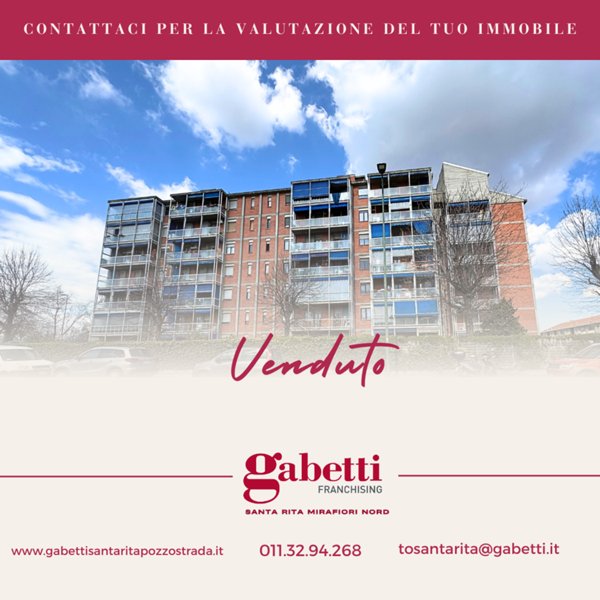 appartamento in vendita a Torino in zona Mirafiori Nord