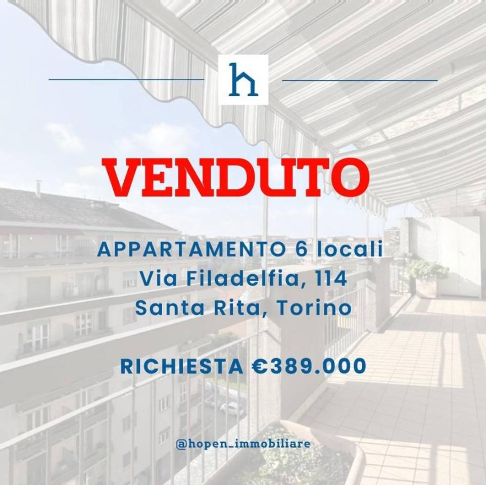 appartamento in vendita a Torino in zona Filadelfia