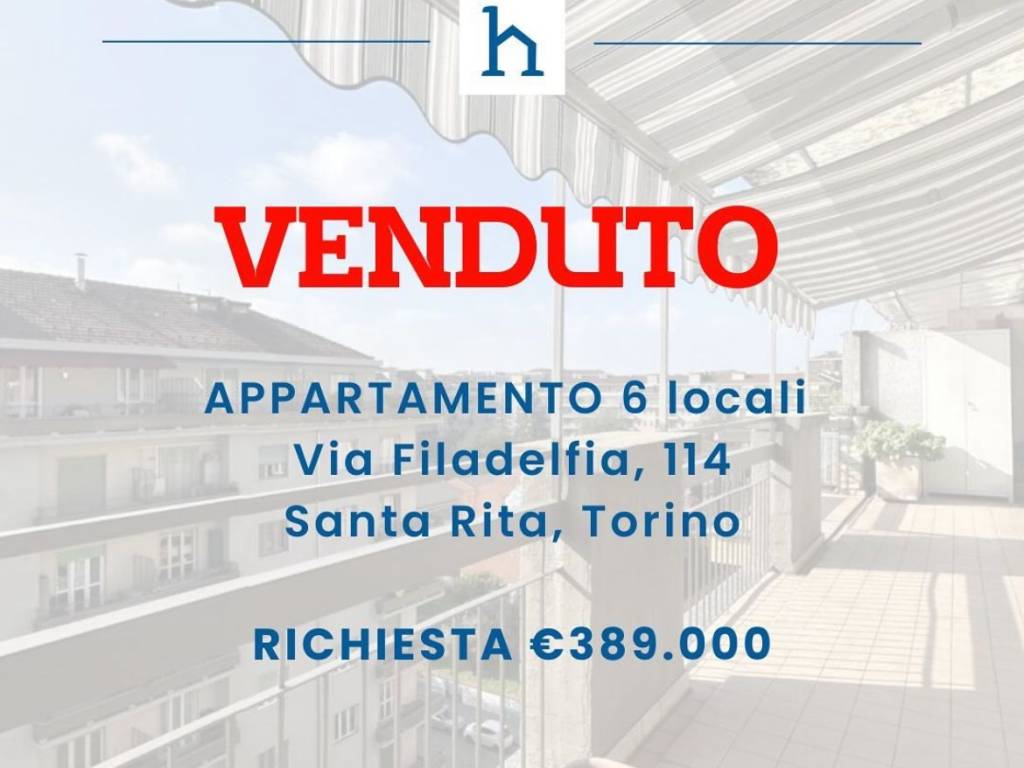 appartamento in vendita a Torino in zona Filadelfia