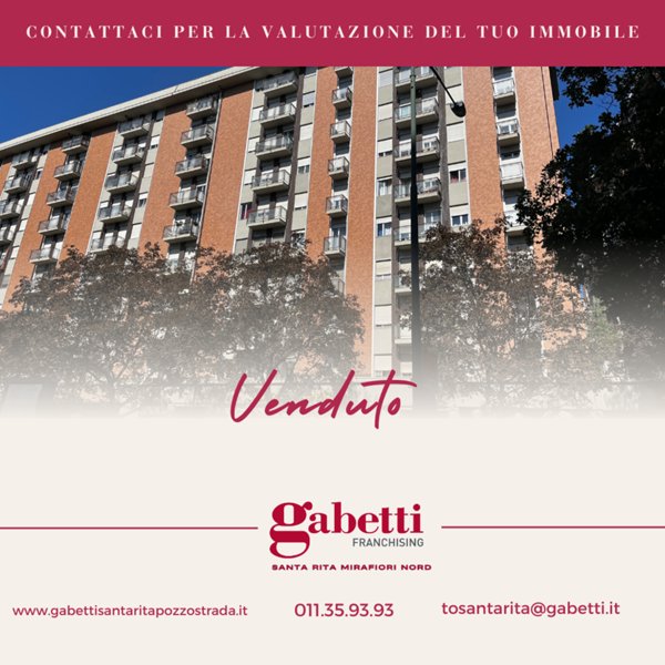 appartamento in vendita a Torino in zona Santa Rita