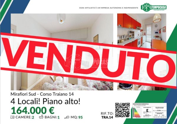 appartamento in vendita a Torino in zona Mirafiori Sud