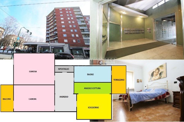 appartamento in vendita a Torino in zona Aurora