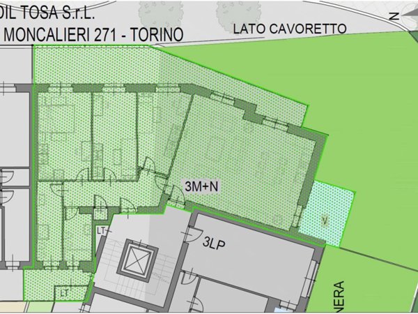 appartamento in vendita a Torino in zona Cavoretto