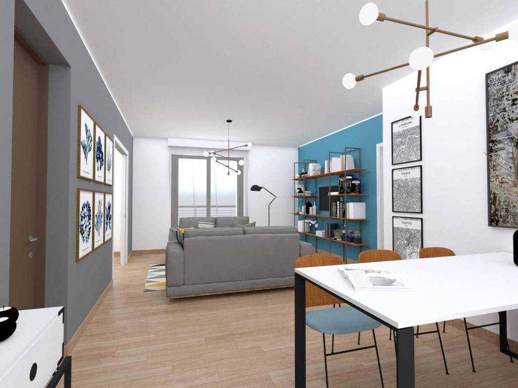 appartamento in vendita a Torino in zona Mirafiori Sud