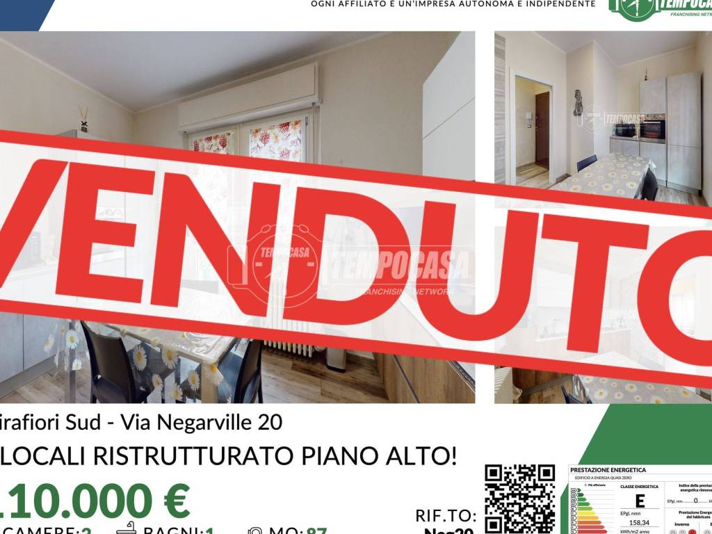 appartamento in vendita a Torino in zona Mirafiori Sud